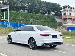 2022 Audi A4L 40 TFSI, белый — фото 4
