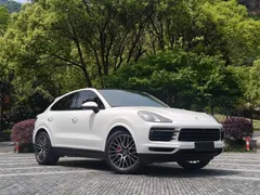 2022 Porsche Cayenne Coupe 3.0T Platinum, белый — фото 3