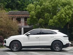 2022 Porsche Cayenne Coupe 3.0T Platinum, белый — фото 7