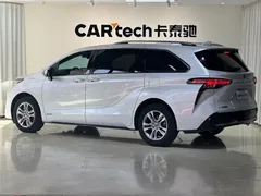 2021 Toyota Sienna 2.5L Hybrid Ultimate, белый — фото 6