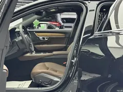 2022 Volvo S90 Plug-in Hybrid modified T8 E-drive Hybrid Zhiyi Luxury, чёрный — фото 6
