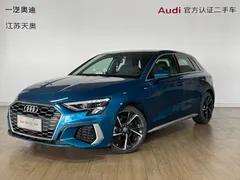 2021 Audi A3 Sportback 35 TFSI, синий — фото 1