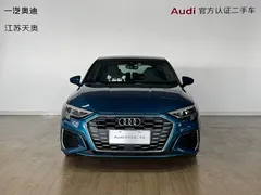 2021 Audi A3 Sportback 35 TFSI, синий — фото 2