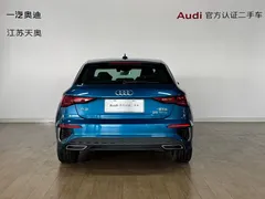 2021 Audi A3 Sportback 35 TFSI, синий — фото 5