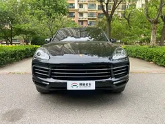 2020 Porsche Cayenne S 2.9T, чёрный — фото 1