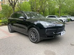 2020 Porsche Cayenne S 2.9T, чёрный — фото 2