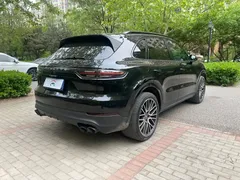 2020 Porsche Cayenne S 2.9T, чёрный — фото 6