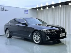 2021 BMW 5 Series 530Li Exclusive Luxury Package, чёрный — фото 2