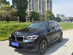 2021 BMW X3 xDrive30i M, чёрный — фото 1
