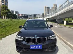 2021 BMW X3 xDrive30i M, чёрный — фото 2