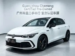 2023 Volkswagen Golf 280TSI DSG R-Line Lite, белый — фото 1