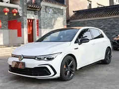 2023 Volkswagen Golf 280TSI DSG R-Line Lite, белый — фото 2