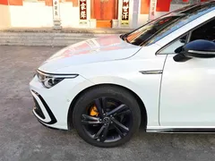 2023 Volkswagen Golf 280TSI DSG R-Line Lite, белый — фото 24
