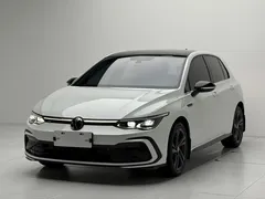 2023 Volkswagen Golf 280TSI DSG R-Line Lite, белый — фото 1