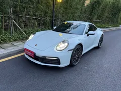 2020 Porsche 911 Carrera 3.0T, белый — фото 1