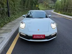 2020 Porsche 911 Carrera 3.0T, белый — фото 2