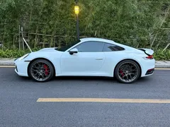 2020 Porsche 911 Carrera 3.0T, белый — фото 7