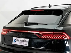 2022 Audi Q8 55 TFSI exclusive dynamic model, чёрный — фото 8