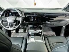 2022 Audi Q8 55 TFSI exclusive dynamic model, чёрный — фото 14