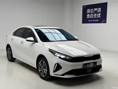 2023 Kia K3 1.5L CVT Luxury, белый — фото 3