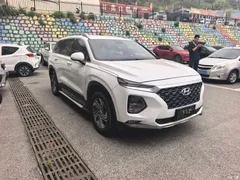 2020 Hyundai Santa Fe 380 TGDi AT 2WD GL Elite, белый — фото 3