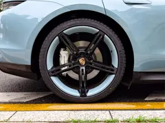 2019 Porsche Taycan 4S, синий — фото 8