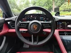 2019 Porsche Taycan 4S, синий — фото 20