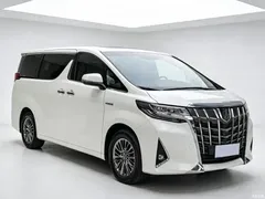 2021 Toyota Alphard Hybrid 2.5L Premium, белый — фото 1