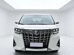 2021 Toyota Alphard Hybrid 2.5L Premium, белый — фото 2