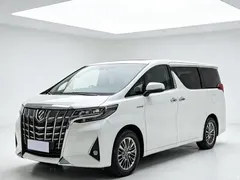 2021 Toyota Alphard Hybrid 2.5L Premium, белый — фото 3
