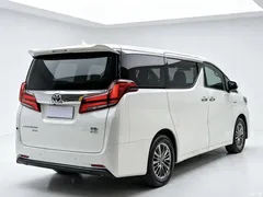 2021 Toyota Alphard Hybrid 2.5L Premium, белый — фото 11