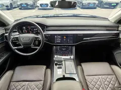 2021 Audi A8 A8L 50 TFSI quattro comfort, чёрный — фото 6