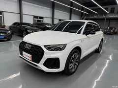 2023 Audi Q5L 40T luxury dynamic model, белый — фото 1