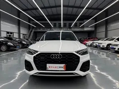 2023 Audi Q5L 40T luxury dynamic model, белый — фото 2