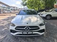 2022 Mercedes-Benz C-Class C 200 L Sport, белый — фото 1
