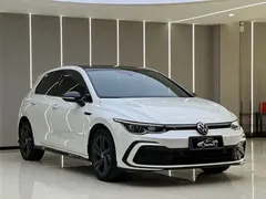 2023 Volkswagen Golf 280TSI DSG R-Line, белый — фото 3