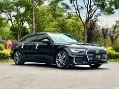 2022 Audi A6L 40 TFSI luxury dynamic type, чёрный — фото 3