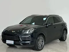 2019 Porsche Cayenne 3.0T, синий — фото 1