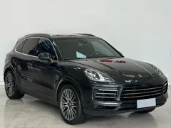 2019 Porsche Cayenne 3.0T, синий — фото 3