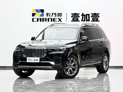 2022 BMW X7 xDrive40i, чёрный — фото 1