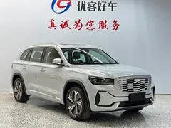 2022 Geely Monjaro 1.5T Thor Hi-F Hybrid Super, синий — фото 3