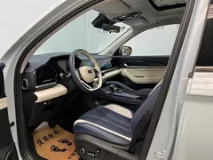 2022 Geely Monjaro 1.5T Thor Hi-F Hybrid Super, синий — фото 7