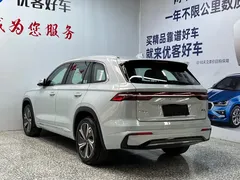 2022 Geely Monjaro 1.5T Thor Hi-F Hybrid Super, синий — фото 15