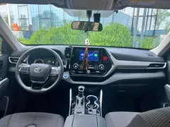2022 Toyota Highlander Hybrid 2.5L 4WD Elite 7-seat, чёрный — фото 7