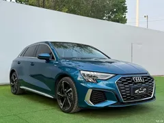 2022 Audi A3 Sportback 35 TFSI stylish and sporty, синий — фото 3