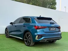 2022 Audi A3 Sportback 35 TFSI stylish and sporty, синий — фото 9