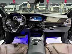 2020 Mercedes-Benz S-Class S 350 L Business Type Zhenzang, чёрный — фото 12