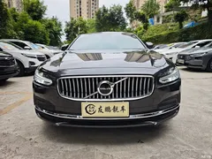 2022 Volvo S90 B5 Zhiyuan Luxury, чёрный — фото 2