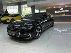 2023 Audi A6L 45 TFSI quattro, чёрный — фото 1