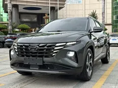 2023 Hyundai Tucson Tucson L 1.5T AT 2WD LUX Premium, синий — фото 1